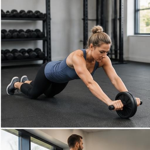 Ab wheel rollout correct form preview