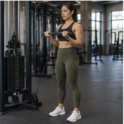 Cable curl correct form preview
