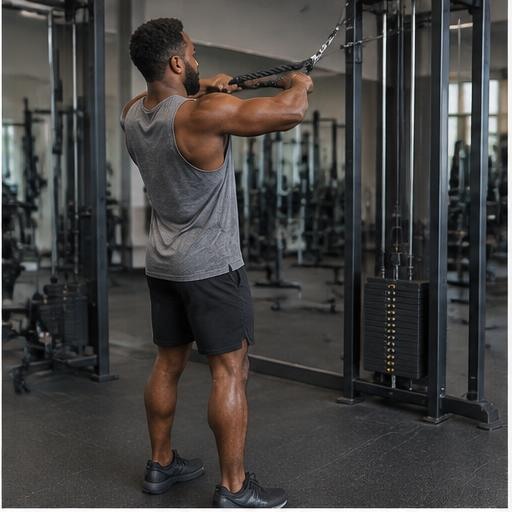 Face pull correct form preview