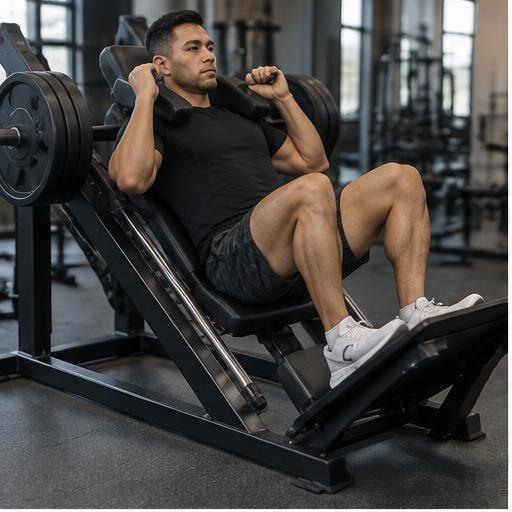 Hack squat correct form preview