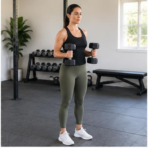 Hammer curl correct form preview