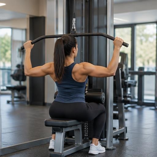 Lat pulldown correct form preview