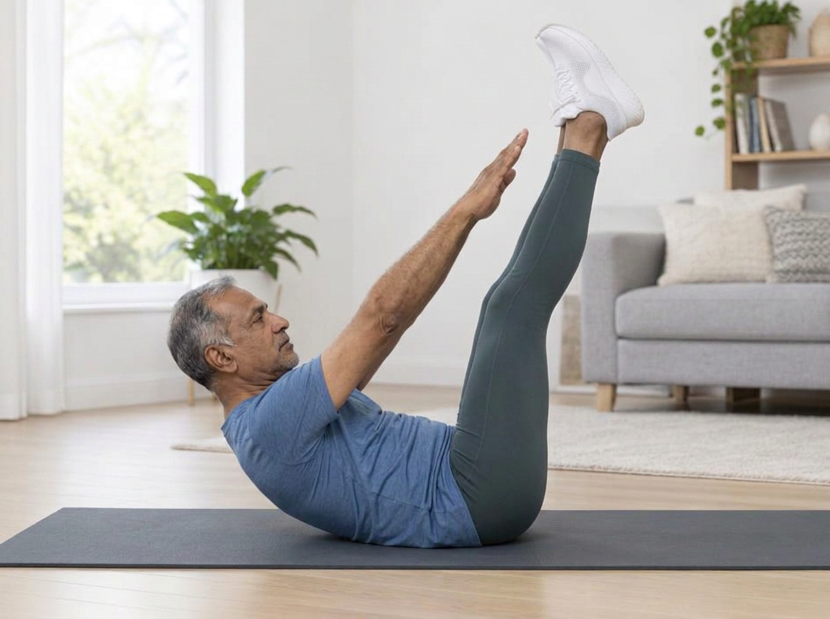 Demonstration of Ab leg-lift reaches — Abs