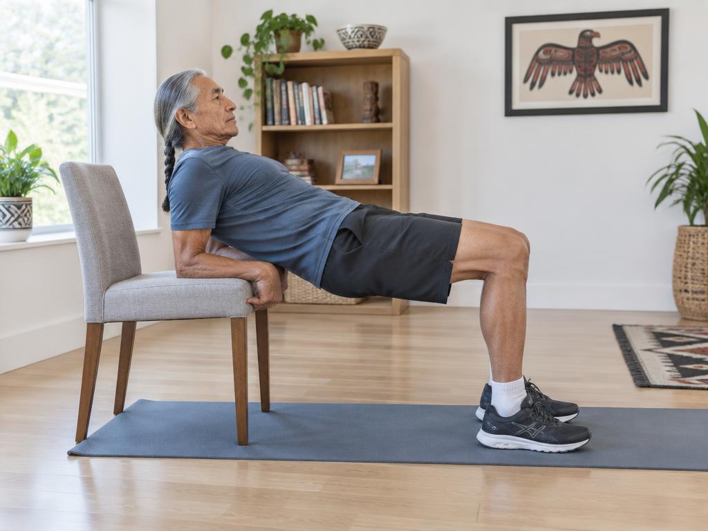 Glute bridge correct form preview
