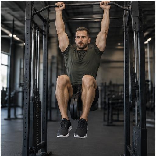 Weighted knee raise correct form preview